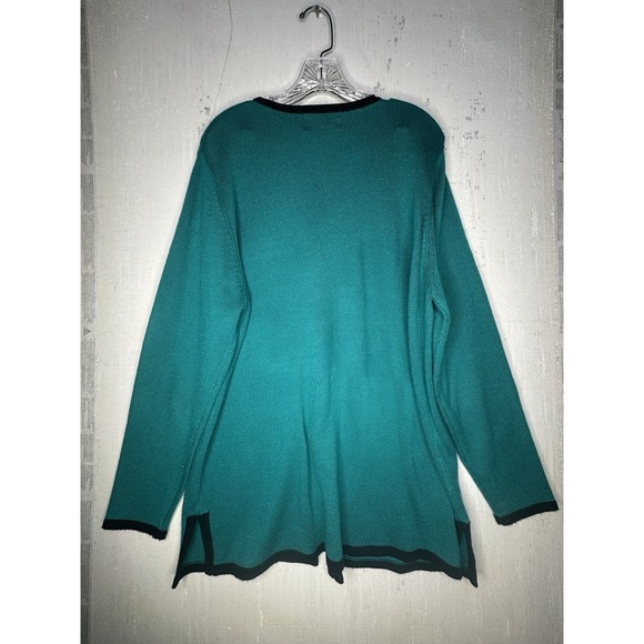 Bob Mackie Turquoise Wearable Art | Tagged Size: L - Picture 11 of 11